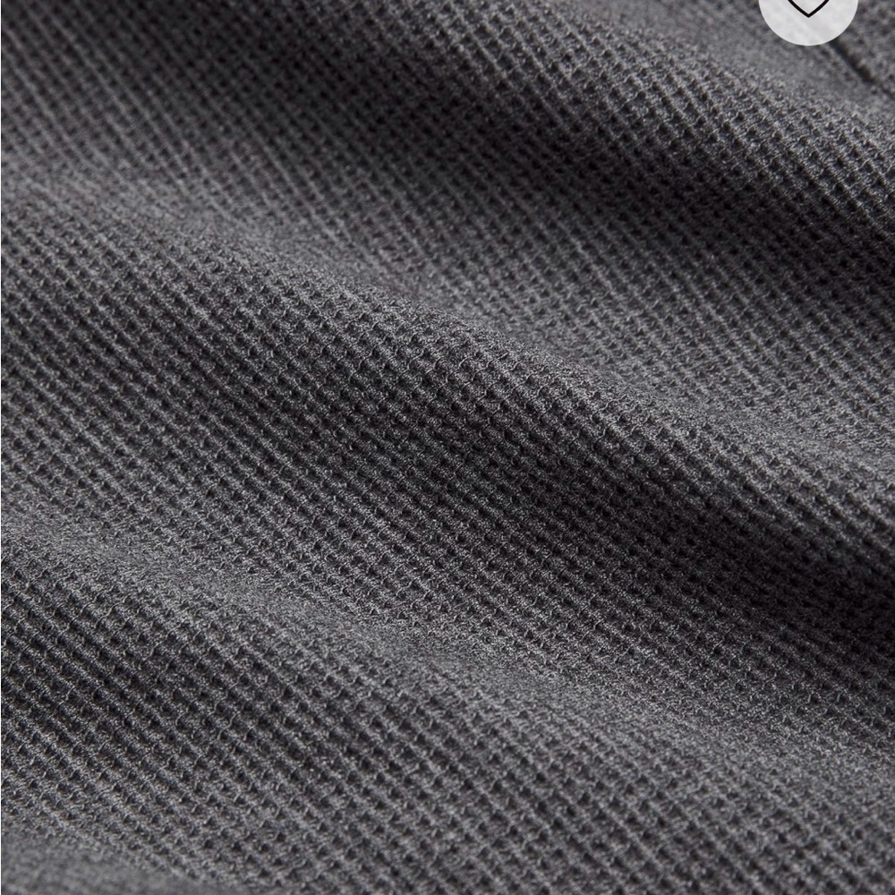 lululemon athletica Scuba Mid-rise Wide-leg pant waffle. Heathered graphite grey - Picture 6 of 7